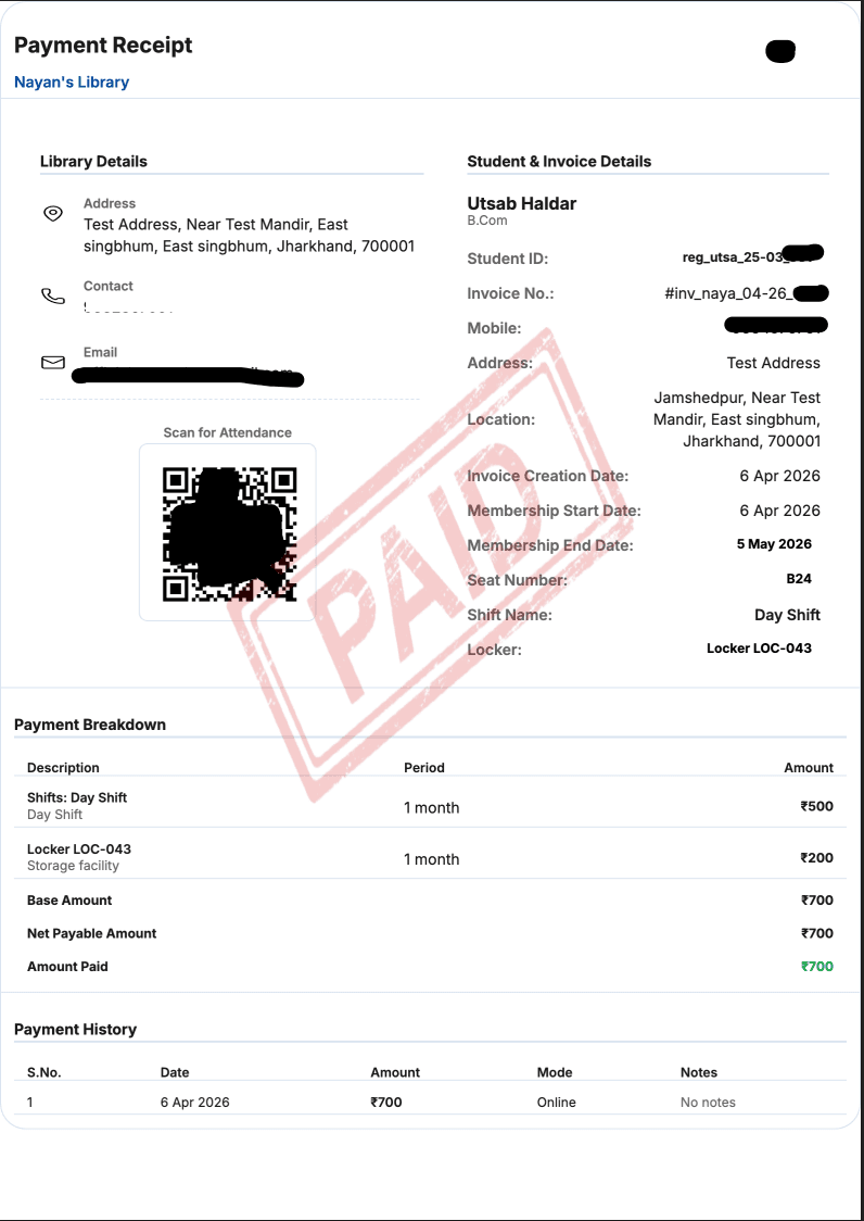 Librainian Invoice Features Explained: Payment, Status, Details & More
