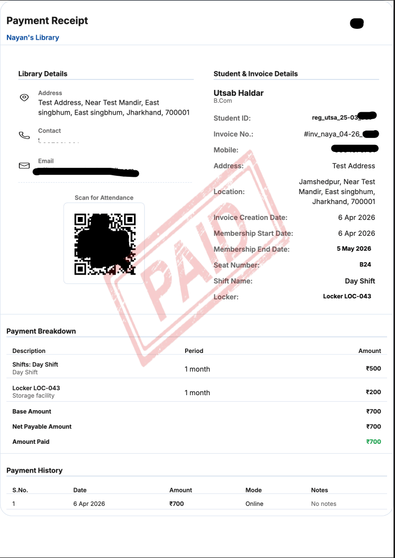 Librainian Invoice Features Explained: Payment, Status, Details & More