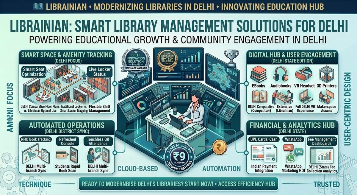 Librainian: Best Library Management Software in Delhi