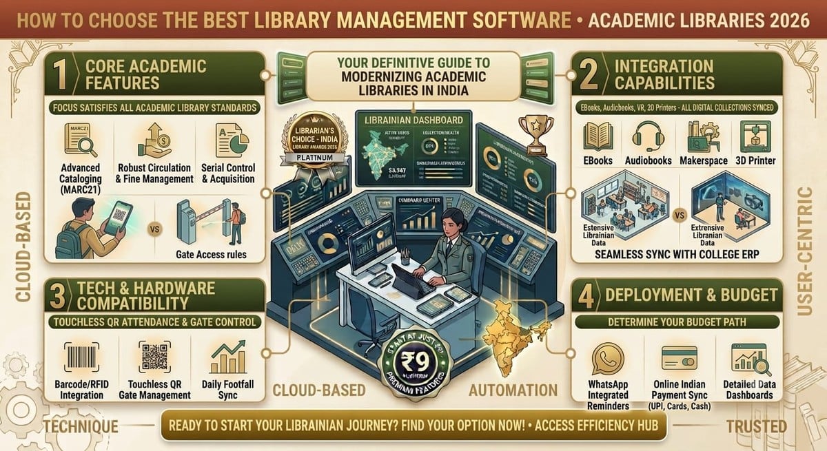 How to Choose the Best Library Management Software in India 2026