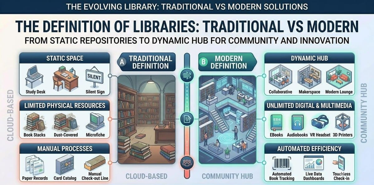 Traditional vs Modern Definitions of "Library"
