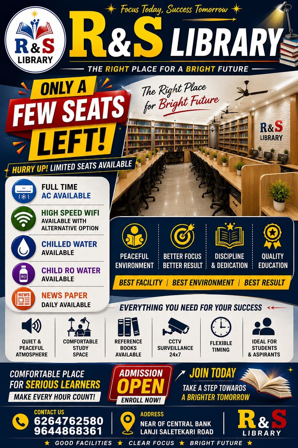 R & S self study centre & library
